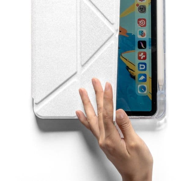 タブレットケース 水彩画風/三つ折りスタンド機能付きタブレットケース / Huawei / Matepad /Honor