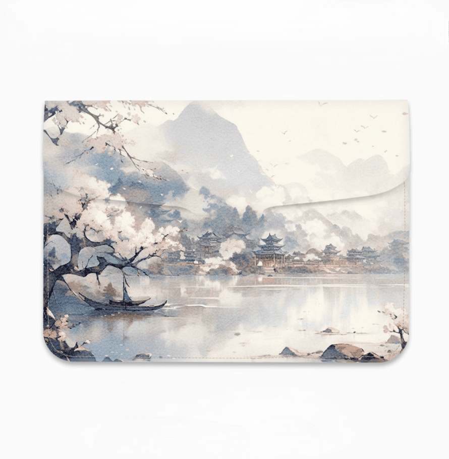 タブレットケース PCケース /水墨画デザイン/薄型軽量/タブレット・PCケース iPad/Macbook/Surface/Huawei