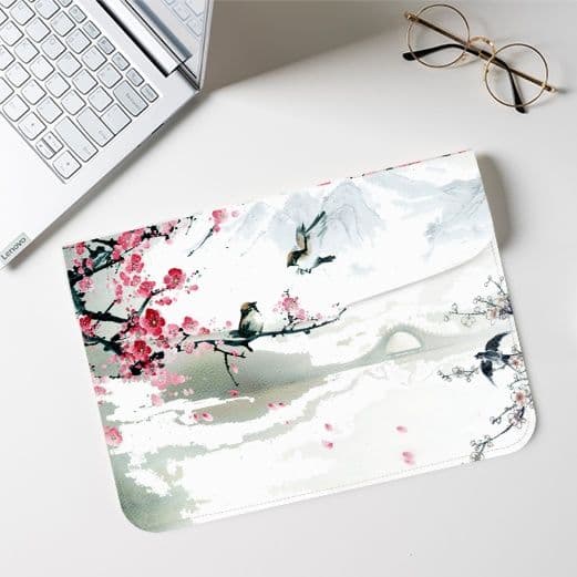 タブレットケース PCケース /水墨画デザイン/薄型軽量/タブレット・PCケース iPad/Macbook/Surface/Huawei