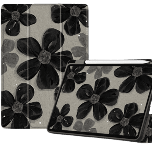 タブレットケース 花柄デザイン 薄型軽量タイプ　保護ケース  iPad/iPad Air/iPad Pro/mini