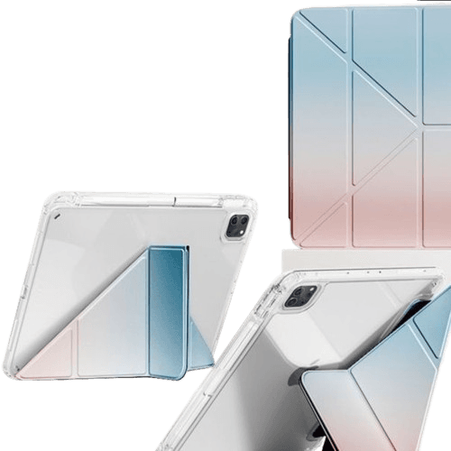 タブレットケース iPad/iPad Air/iPad Pro/mini 多角形スタンド機能付き保護ケース
