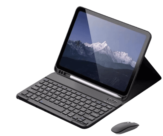 タブレットケース iPad/iPad Air/iPad Pro/mini マグネット式/LEDキーボード付き保護カバー