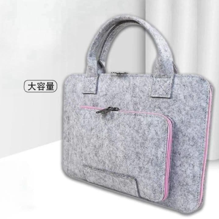 タブレットケース 毛糸素材多機能持ち手付きタブレットケース iPad / Android