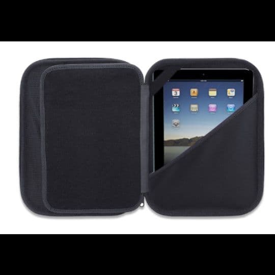 タブレットケース 多機能収納付き硬質タブレット保護ケース