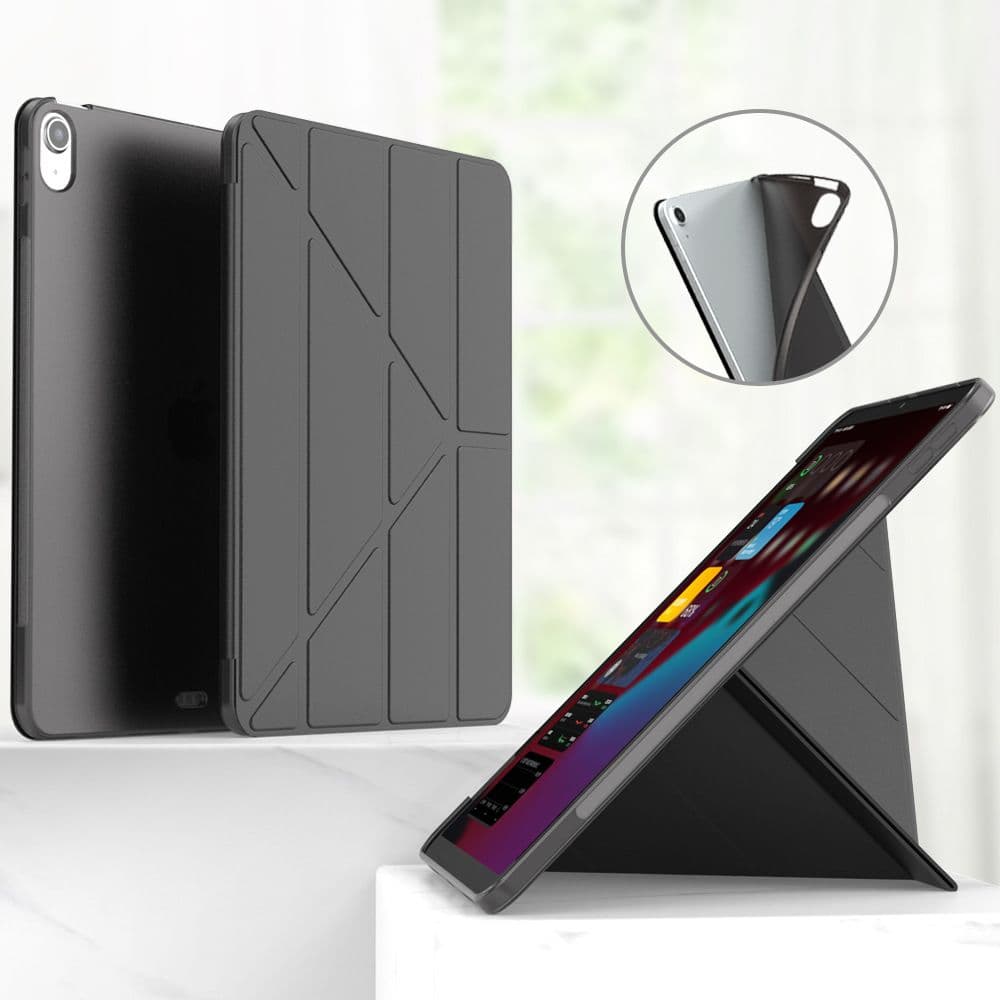 タブレットケース 多角度対応折りたたみスタンド付きタブレット保護ケース　iPad / iPad Air / iPad Pro / mini