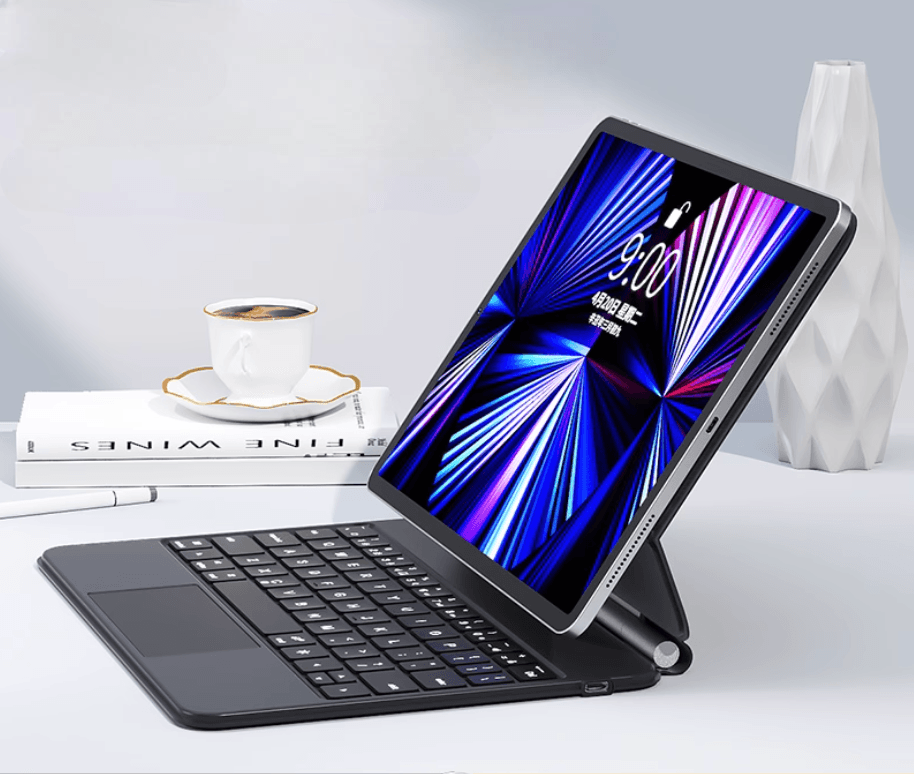 タブレットケース マグネット式タブレット用薄型キーボードケース iPad Air/iPad Pro