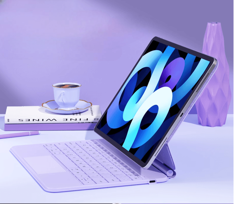 タブレットケース マグネット式タブレット用薄型キーボードケース iPad Air/iPad Pro