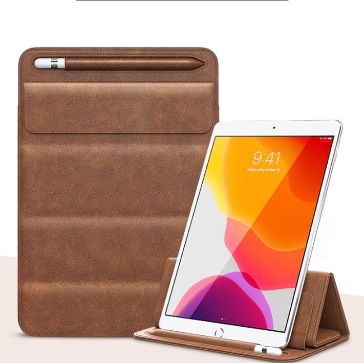 タブレットケース 本革風 タッチペン収納付きタブレットケース　iPad / iPad Air / iPad Pro / iPad mini