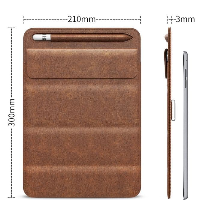 タブレットケース 本革風 タッチペン収納付きタブレットケース　iPad / iPad Air / iPad Pro / iPad mini