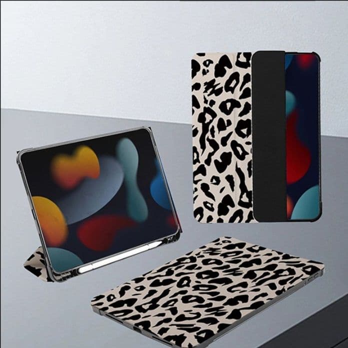 タブレットケース さくらんぼとリボン柄可愛いタブレット保護ケース　iPad / iPad Air / iPad Pro