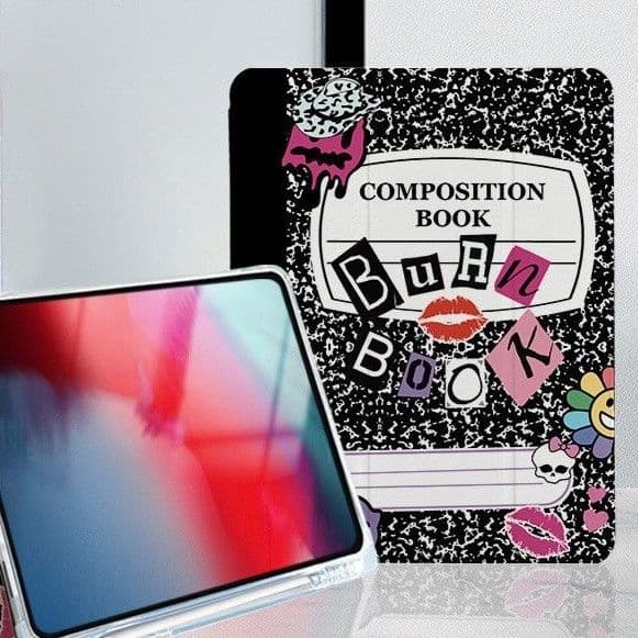 タブレットケース さくらんぼとリボン柄可愛いタブレット保護ケース　iPad / iPad Air / iPad Pro