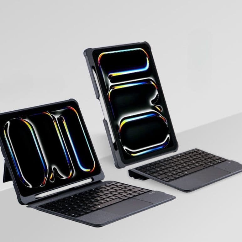 タブレットケース マグネット分離式/多角度調整可能/タブレットケース iPad / iPad Air / iPad Pro