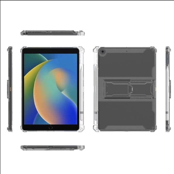 タブレットケース 透明/耐衝撃/調整スタンド付きタブレットケース　iPad/iPad Air/iPad Pro/mini