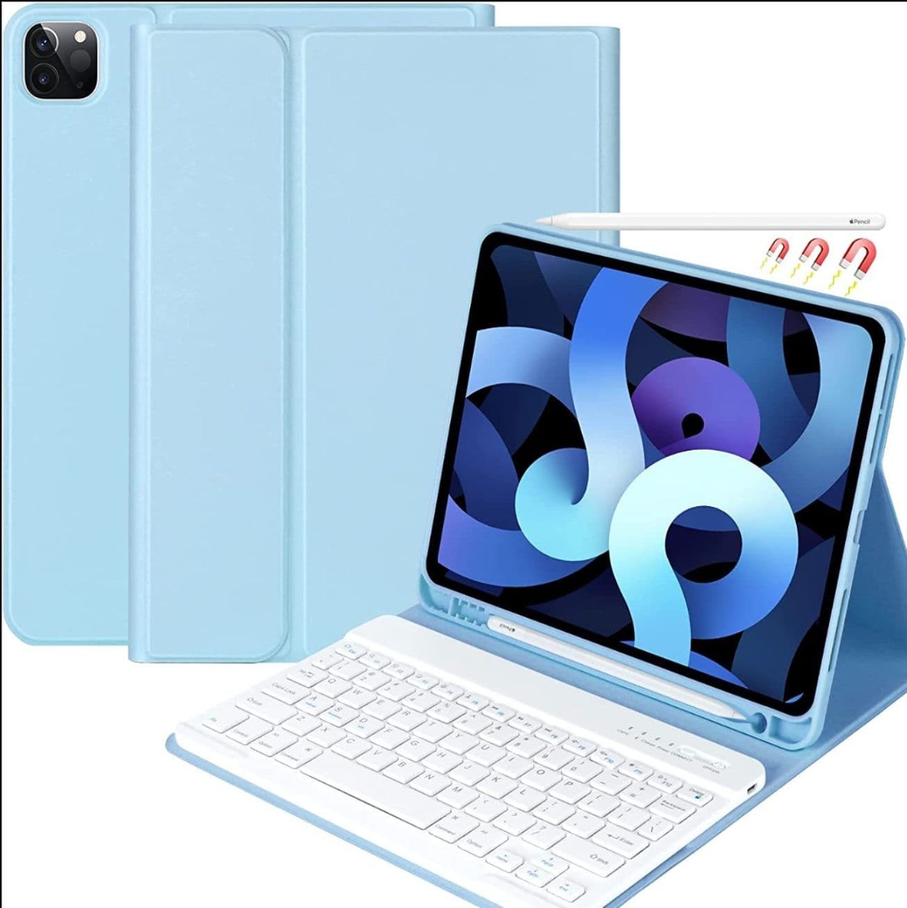 タブレットケース ＜キーボード付き＞一体型保護ケース　iPad/iPad Air/iPad Pro/mini