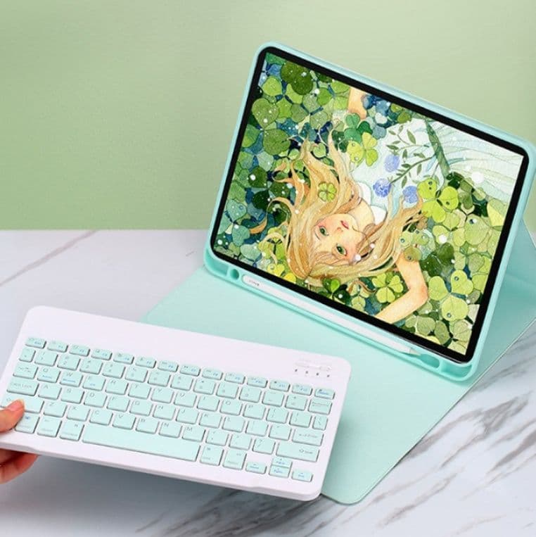 タブレットケース ＜キーボード付き＞一体型保護ケース　iPad/iPad Air/iPad Pro/mini