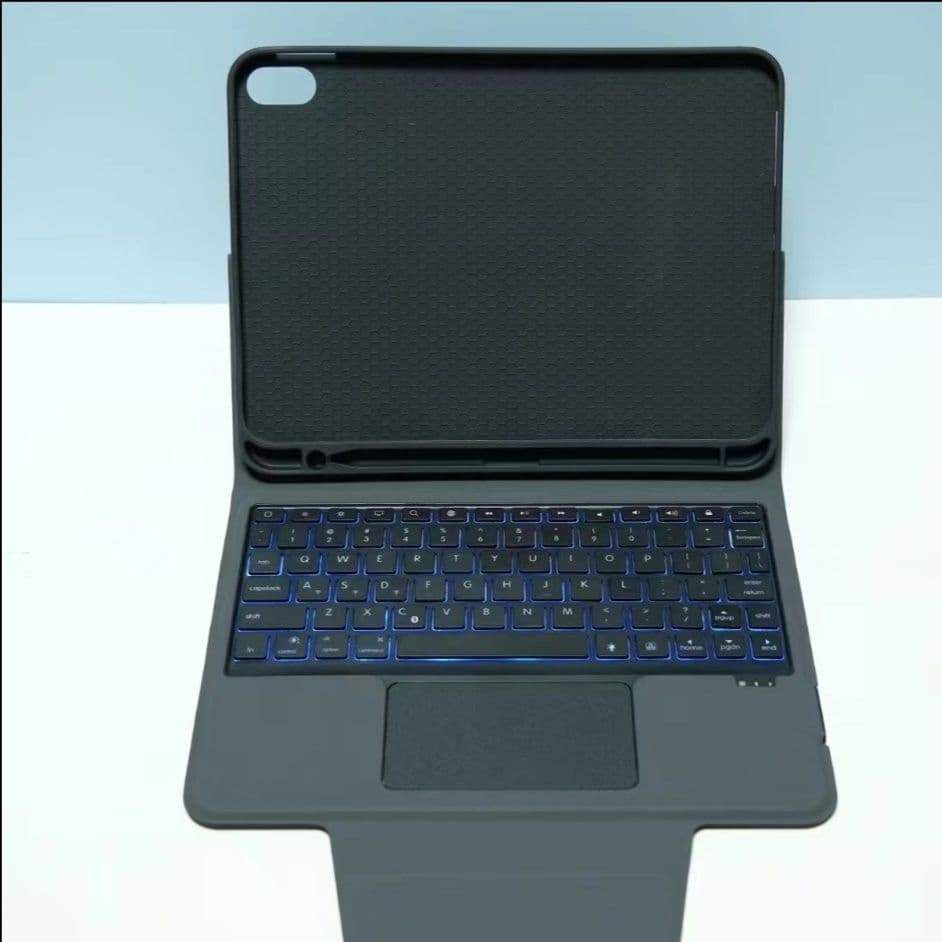 タブレットケース 光るキーボード一体型iPadタブレットケース