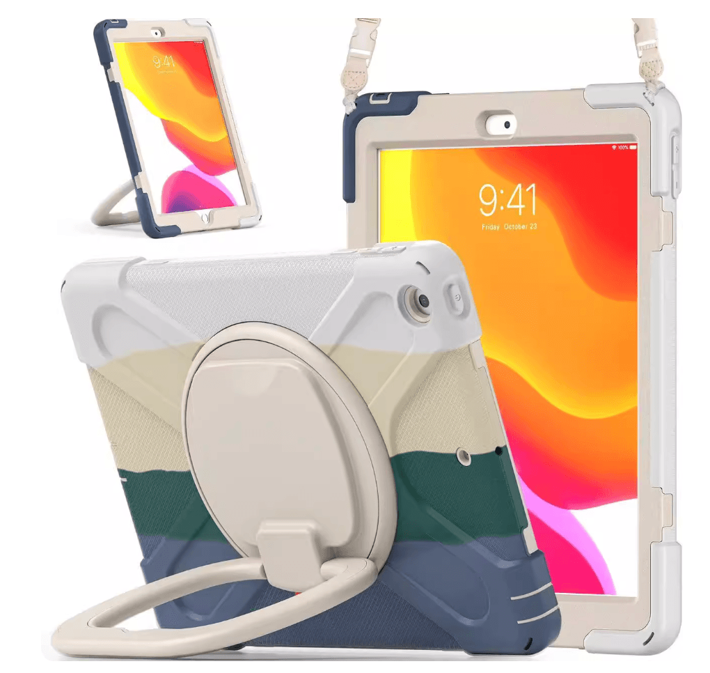 タブレットケース ハンドグリップ・スタンド機能付き/iPadケース 子供向け iPad/iPad Air/iPad Pro/mini