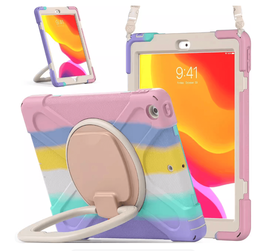 タブレットケース ハンドグリップ・スタンド機能付き/iPadケース 子供向け iPad/iPad Air/iPad Pro/mini