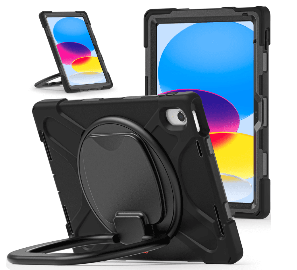 タブレットケース ハンドグリップ・スタンド機能付き/iPadケース 子供向け iPad/iPad Air/iPad Pro/mini