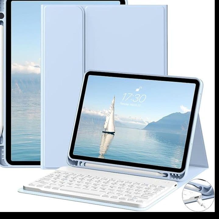 タブレットケース 脱着式キーボード付きタブレットケース iPad/mini
