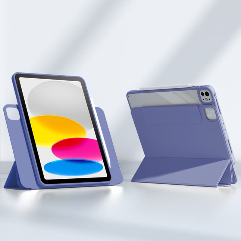 タブレットケース iPad/iPad Air/iPad Pro/mini 磁力吸着式フレームレス保護カバー