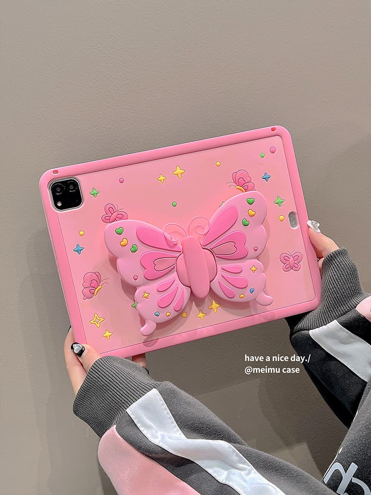 タブレットケース iPad 蝶々立体デザイン 保護タブレットケース iPad/iPad Air/iPad Pro/mini