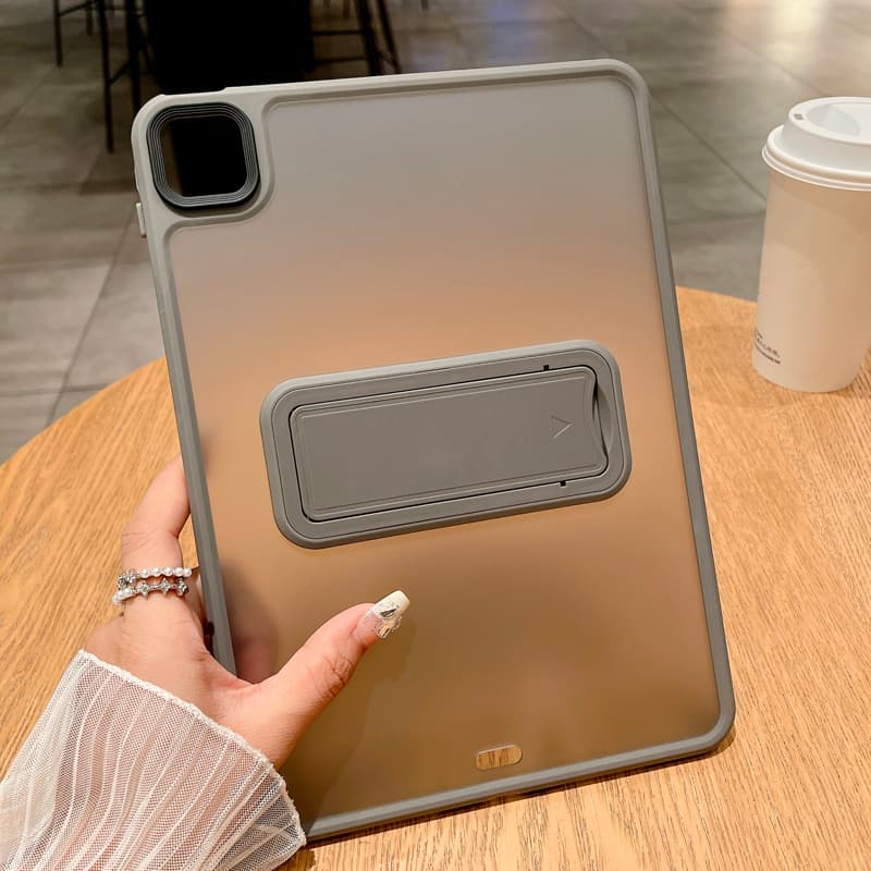 タブレットケース スタンド機能付き半透明タブレットケース iPad/iPad Air/iPad Pro/mini