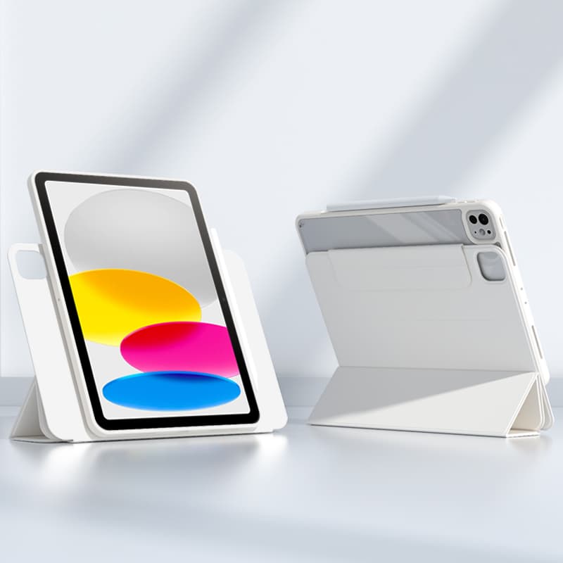 タブレットケース iPad/iPad Air/iPad Pro/mini 磁力吸着式フレームレス保護カバー