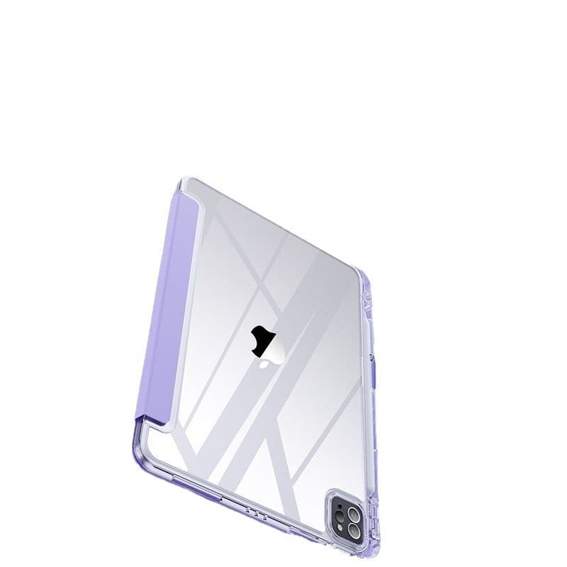 タブレットケース 透明クリア素材スタンド機能付きタブレット保護ケース　iPad / iPad Air / iPad Pro / iPad mini