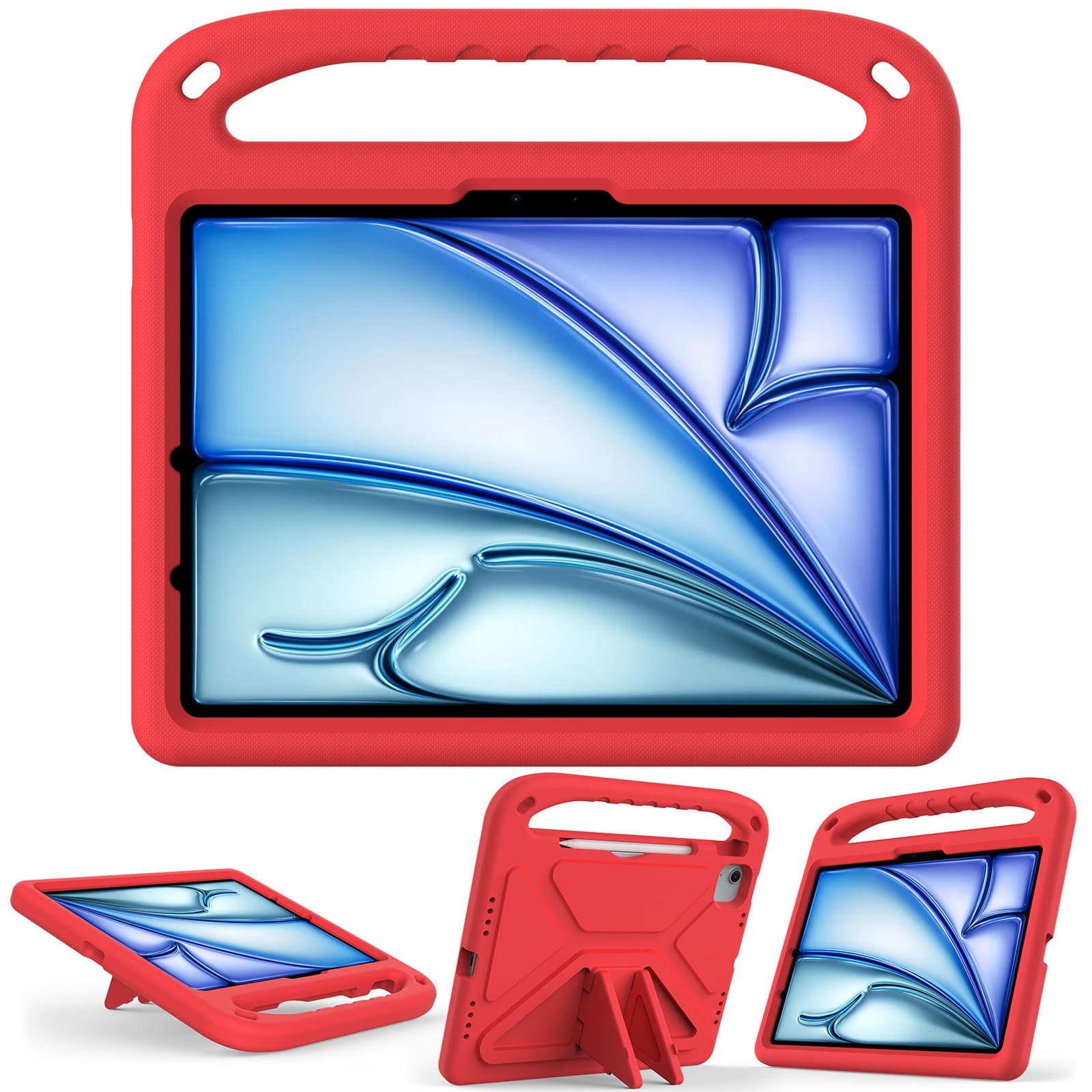 タブレットケース キッズ向け/持ち手付きタブレットケース iPad / iPad Air / iPad Pro / iPad mini