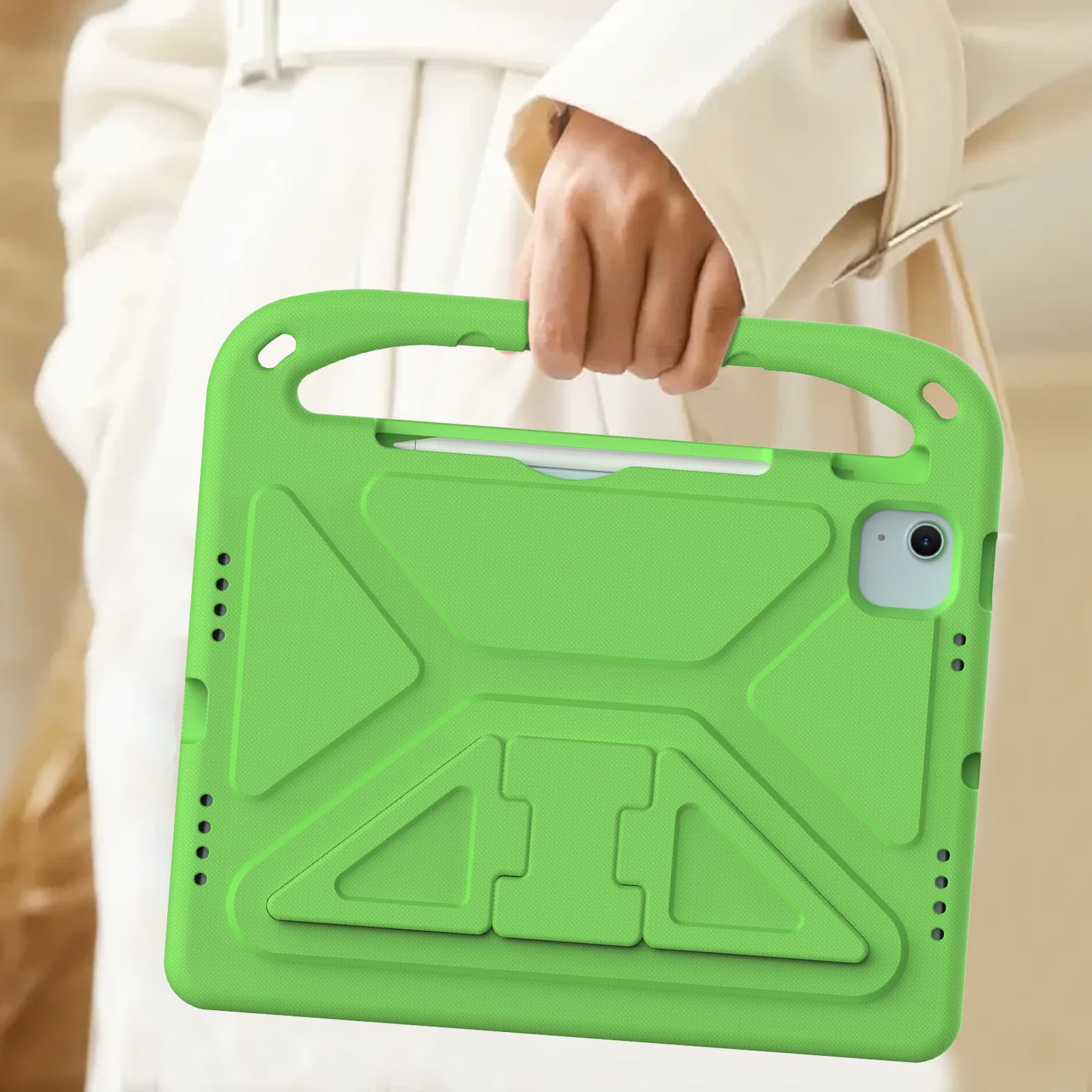 タブレットケース キッズ向け/持ち手付きタブレットケース iPad / iPad Air / iPad Pro / iPad mini
