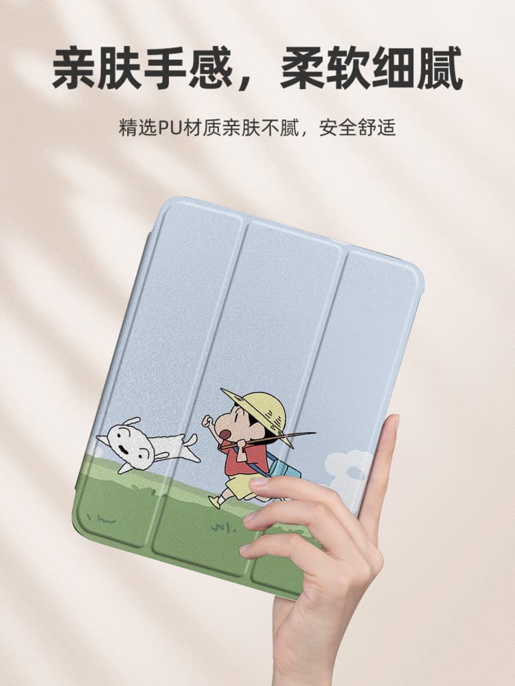 タブレットケース iPad/iPad Air/iPad Pro/miniタブレットケース 冒険少年と白うさぎ 透明保護ケース