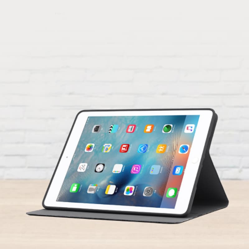 タブレットケース 牛柄デザイン多機能iPadケース スタンド付きペン立て機能 iPad / iPad Air / iPad mini /iPad Pro