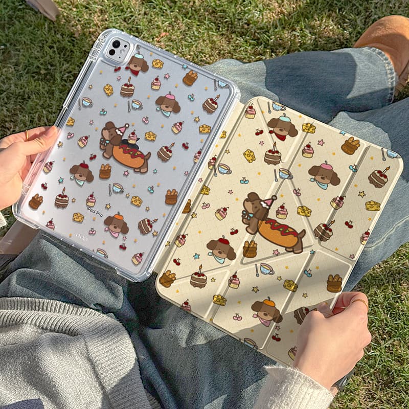 タブレットケース かわいい動物たちの夢見るipadケース iPad/iPad Air/iPad Pro/mini
