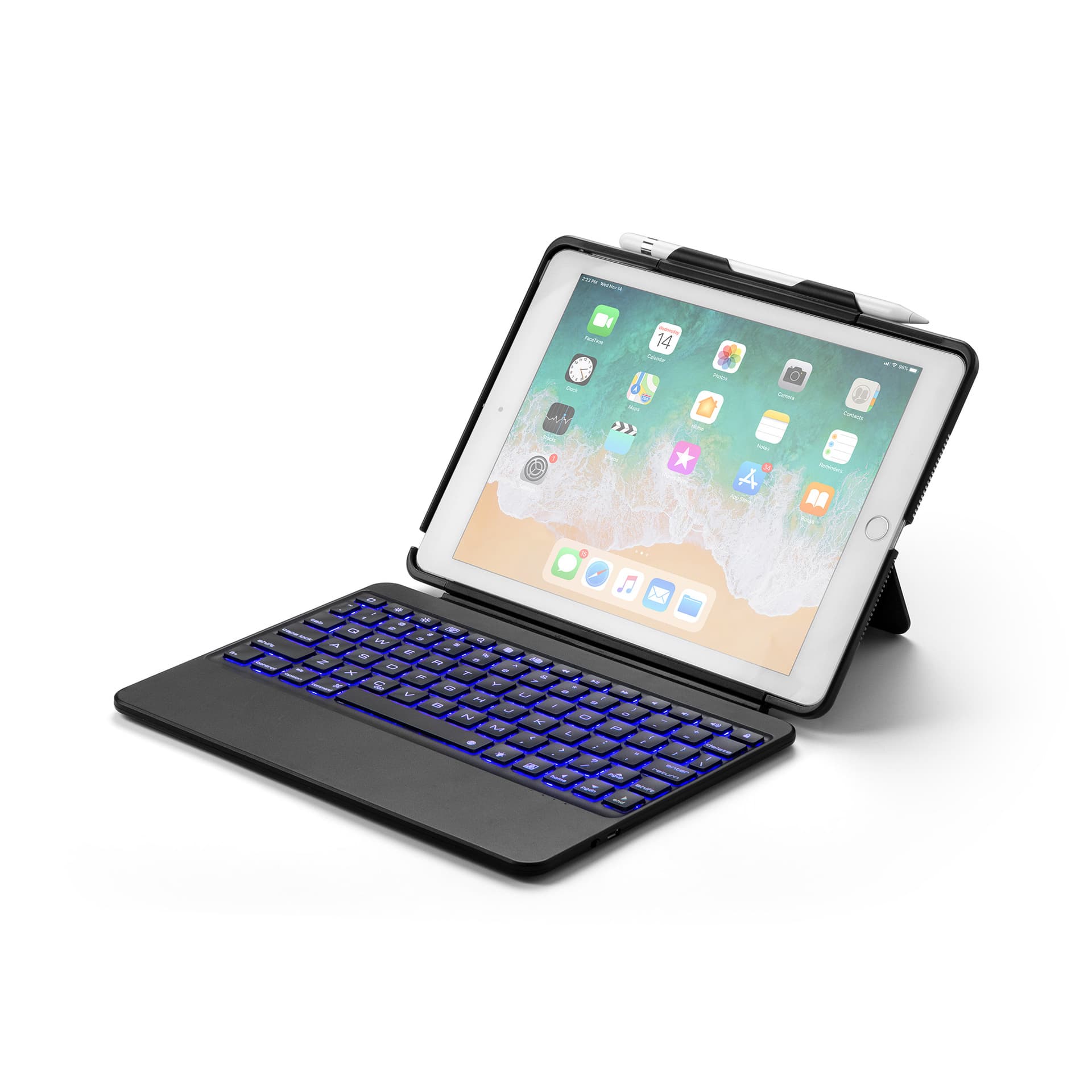 タブレットケース 無線接続対応キーボード付きスタンドケース iPad / iPad Air / iPad Pro / iPad mini