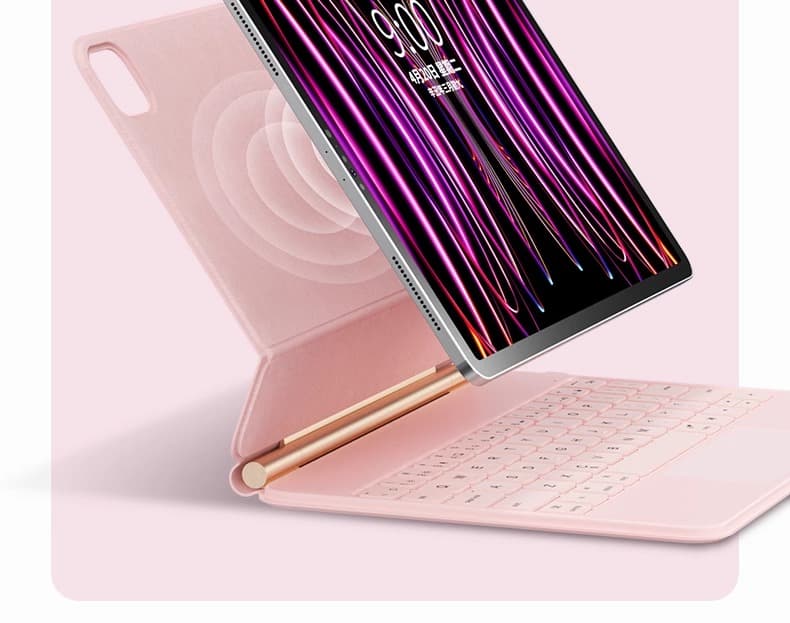 タブレットケース マグネット式タブレット用薄型キーボードケース iPad Air/iPad Pro