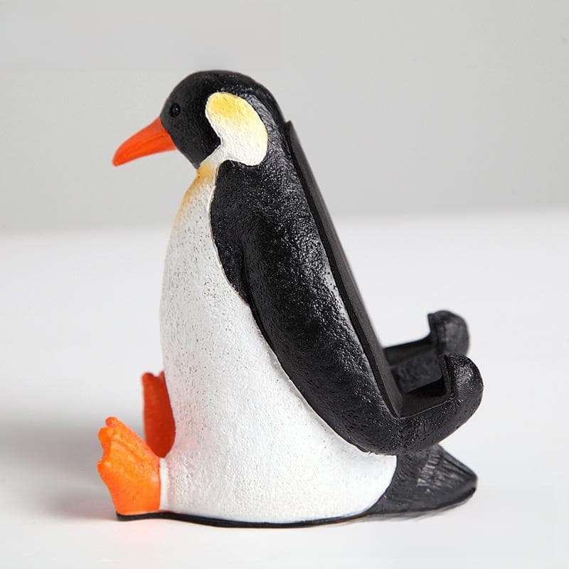 タブレットケース ペンギン型可愛い動物タブレット立て