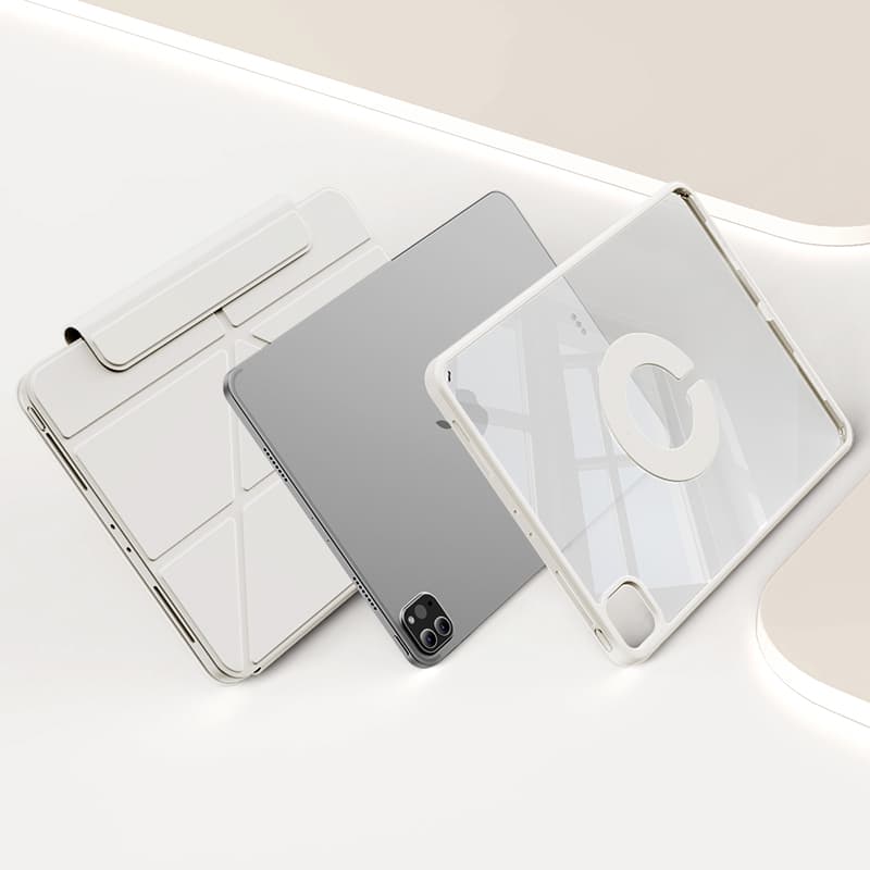 タブレットケース iPad/iPad Air/iPad Pro/mini スマート三つ折り式保護カバー