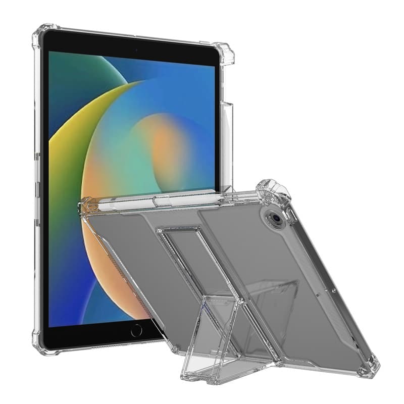 タブレットケース 透明/耐衝撃/調整スタンド付きタブレットケース　iPad/iPad Air/iPad Pro/mini