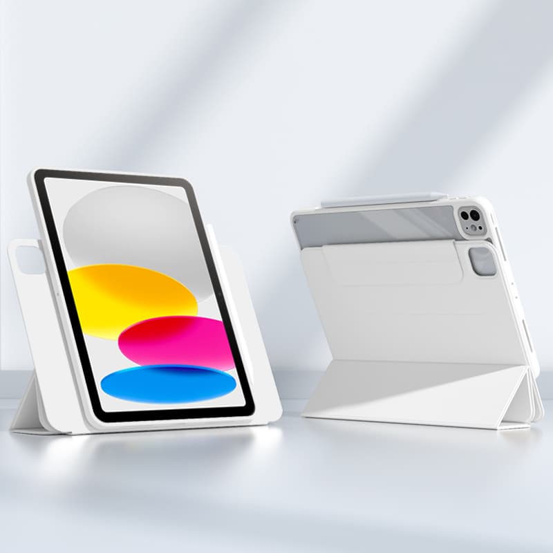 タブレットケース iPad/iPad Air/iPad Pro/mini 磁力吸着式フレームレス保護カバー