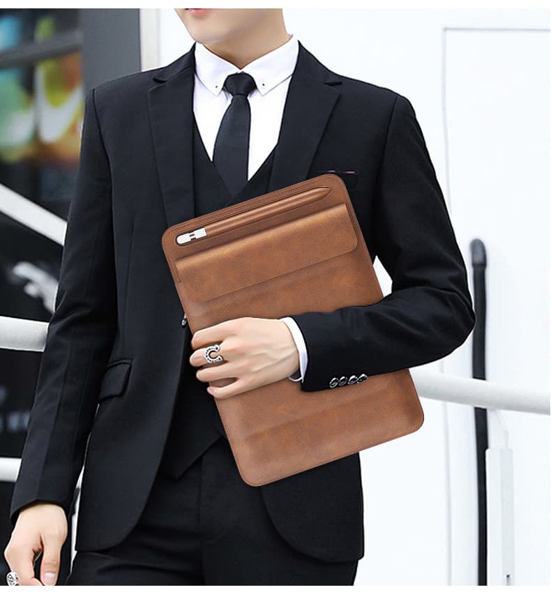タブレットケース 本革風 タッチペン収納付きタブレットケース　iPad / iPad Air / iPad Pro / iPad mini