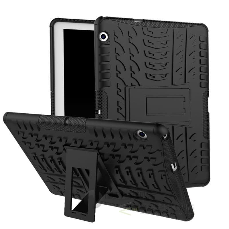 タブレットケース 耐衝撃タイヤ柄スタンド機能付きタブレットケース iPad /Huawei