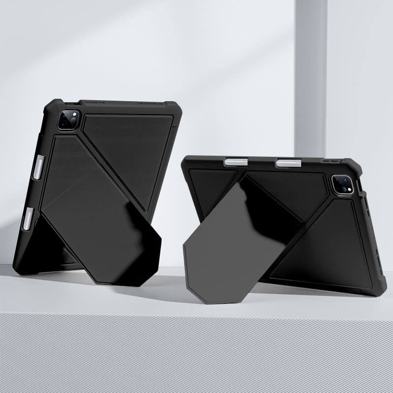 タブレットケース 360度回転式折りたたみ支台 iPad/iPad Air/iPad Pro/mini