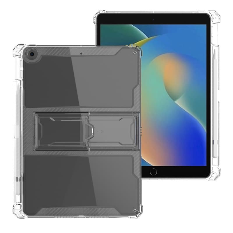 タブレットケース 透明/耐衝撃/調整スタンド付きタブレットケース　iPad/iPad Air/iPad Pro/mini