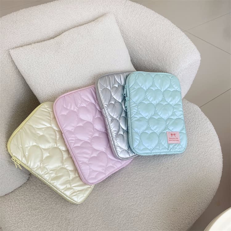 タブレットケース キルティング加工ふんわりクッションタブレットケース iPad / Huawei /OPPO /Xiaomi / Android