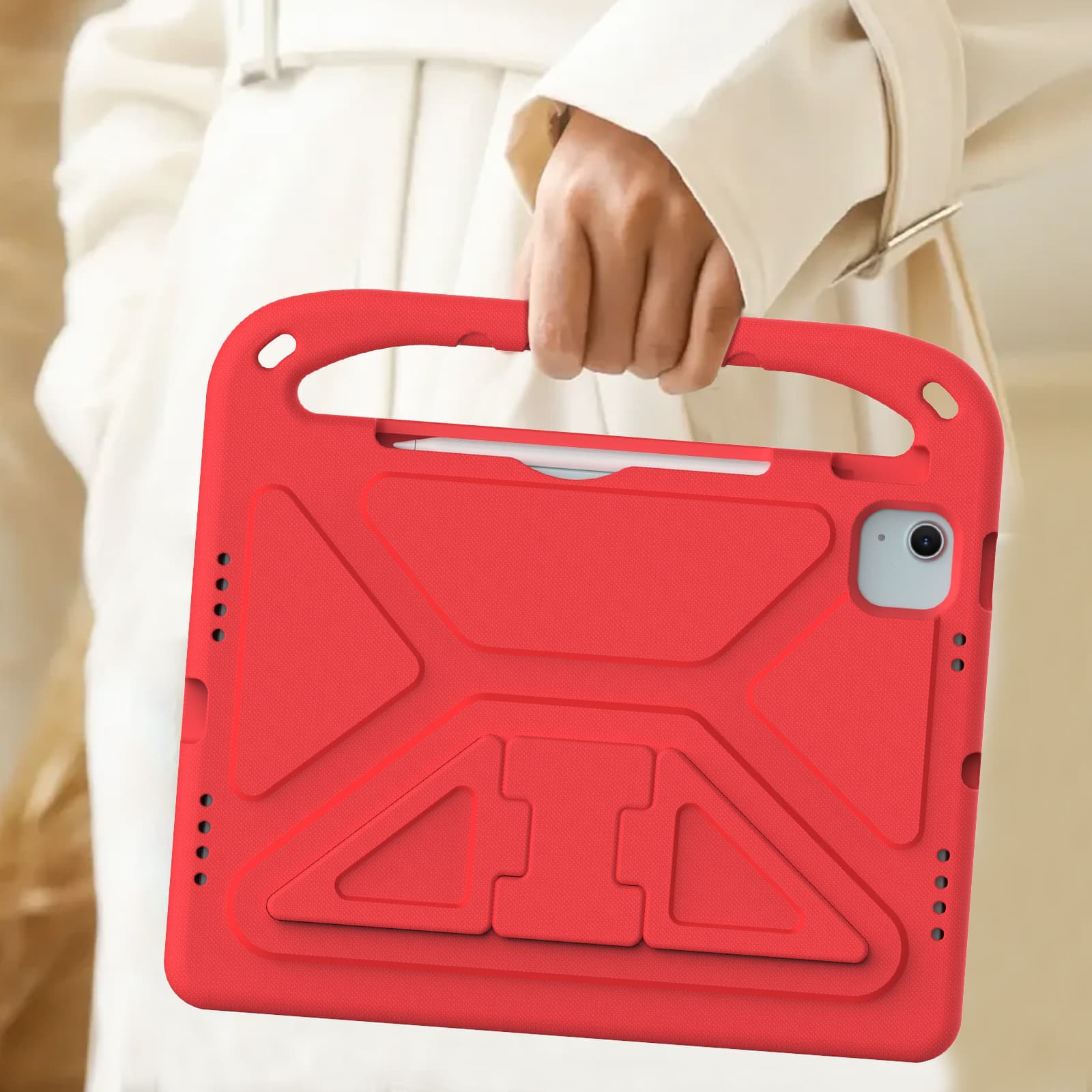 タブレットケース キッズ向け/持ち手付きタブレットケース iPad / iPad Air / iPad Pro / iPad mini
