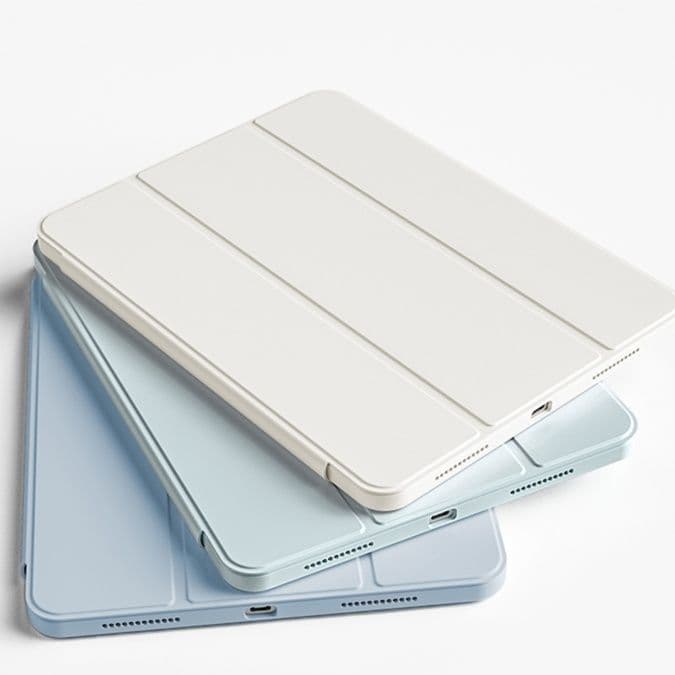 タブレットケース iPad/iPad Air/iPad Pro/mini 三つ折り 薄型 保護カバー 耐衝撃 液晶カバー