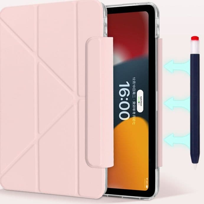 タブレットケース iPad/iPad Air/iPad Pro/mini 折り紙風デザイン筆収納タブレットカバー