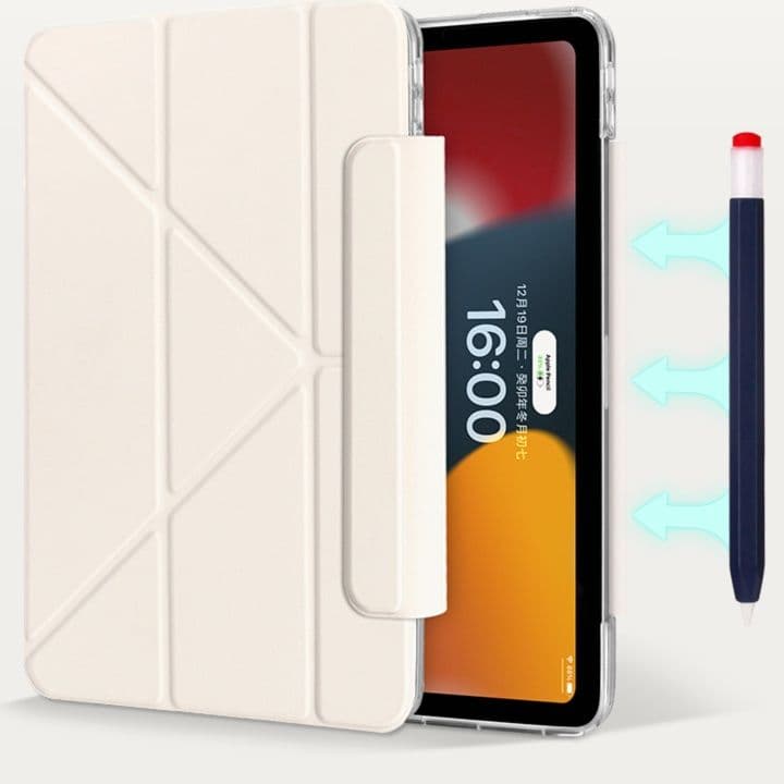 タブレットケース iPad/iPad Air/iPad Pro/mini 折り紙風デザイン筆収納タブレットカバー
