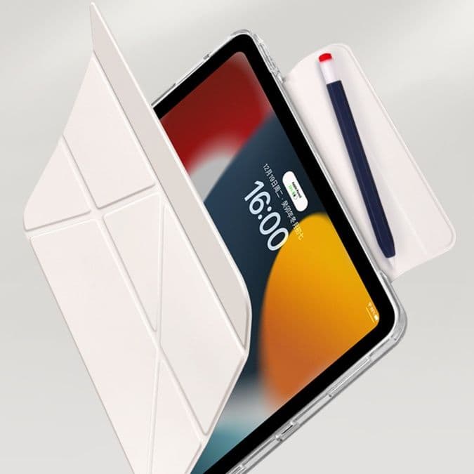 タブレットケース iPad/iPad Air/iPad Pro/mini 折り紙風デザイン筆収納タブレットカバー